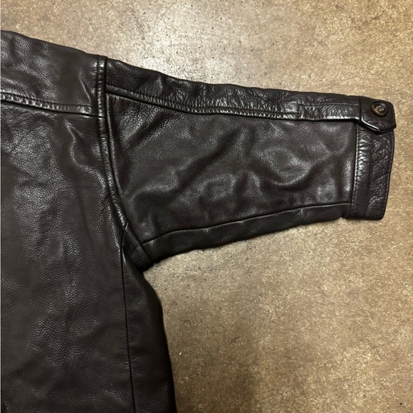 Baby gap leather jacket Size L / XL - Picture 9 of 9
